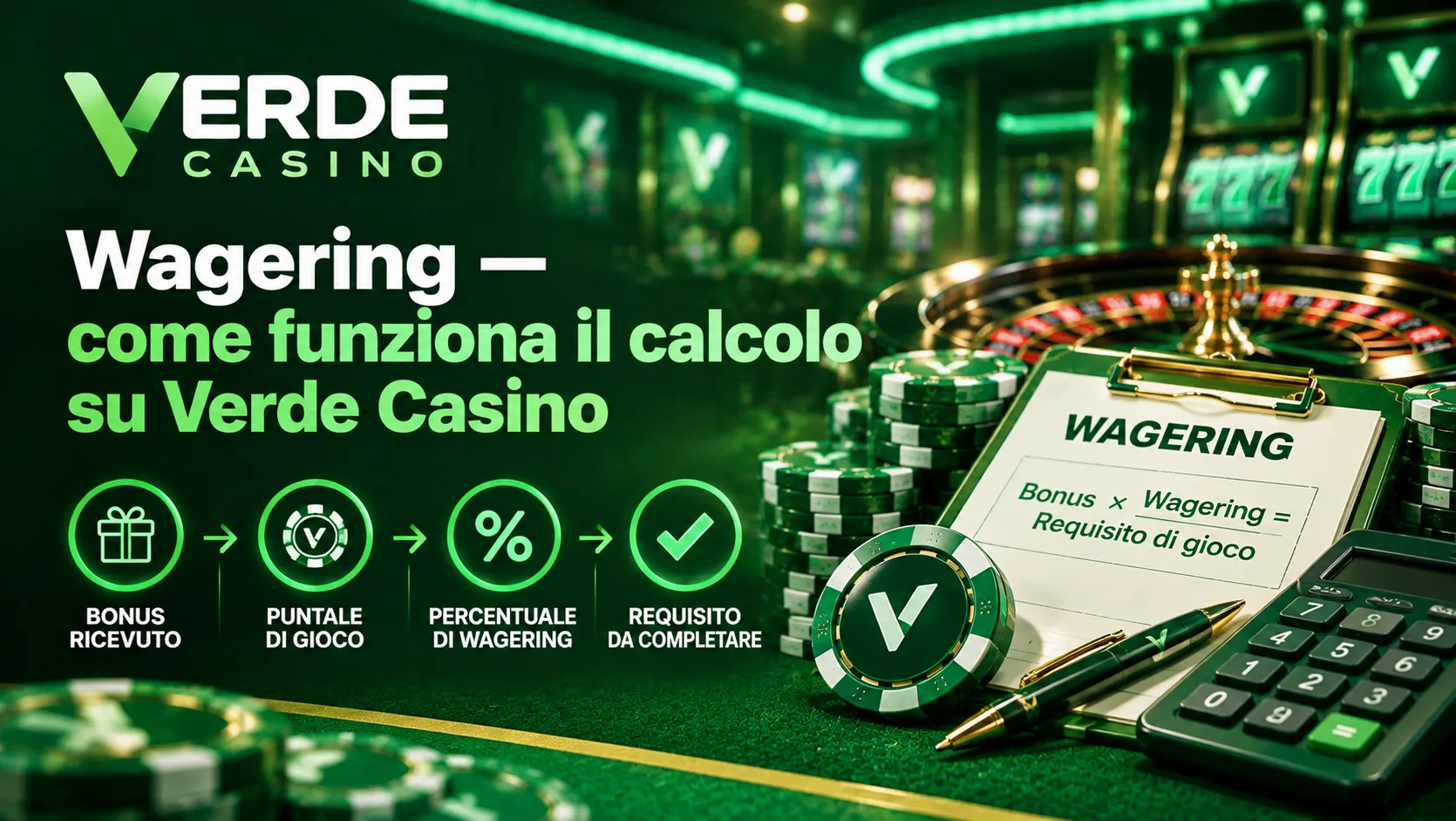 Verde Casino Wagering